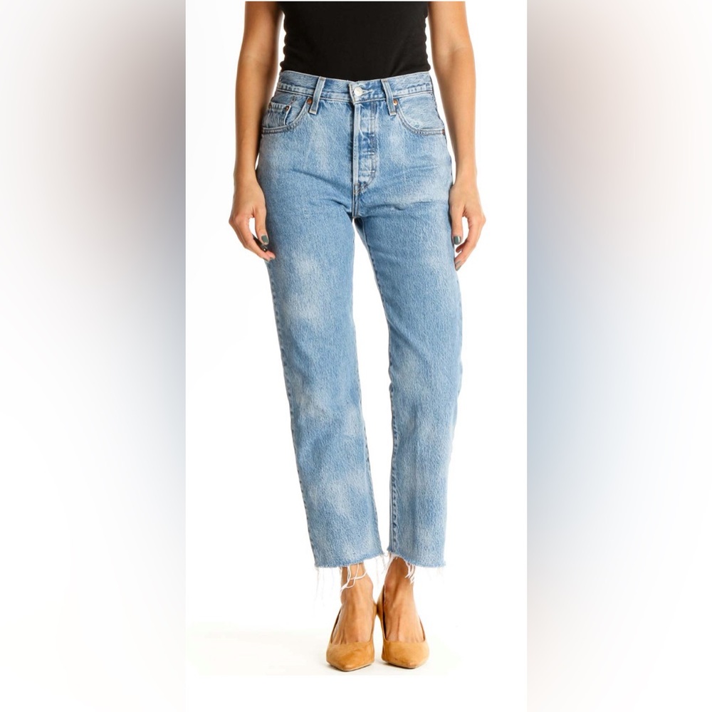 Levi’s 501 Cropped Slim Straight Women’s Jeans Size 26